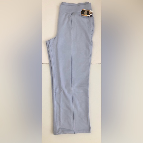 AVIA Pull On Athlesure Pants Size XXL 20 Womens Side Pockets Pale Blue New - Picture 6 of 13